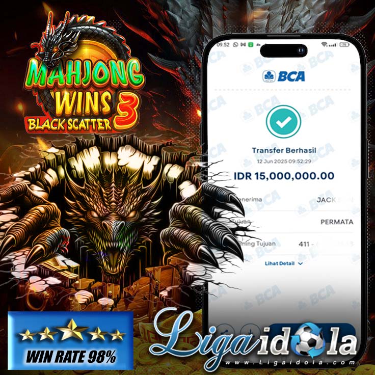 BUKTI KEMENANGAN LIGA IDOLA TANGGAL 12 JUNI 2025