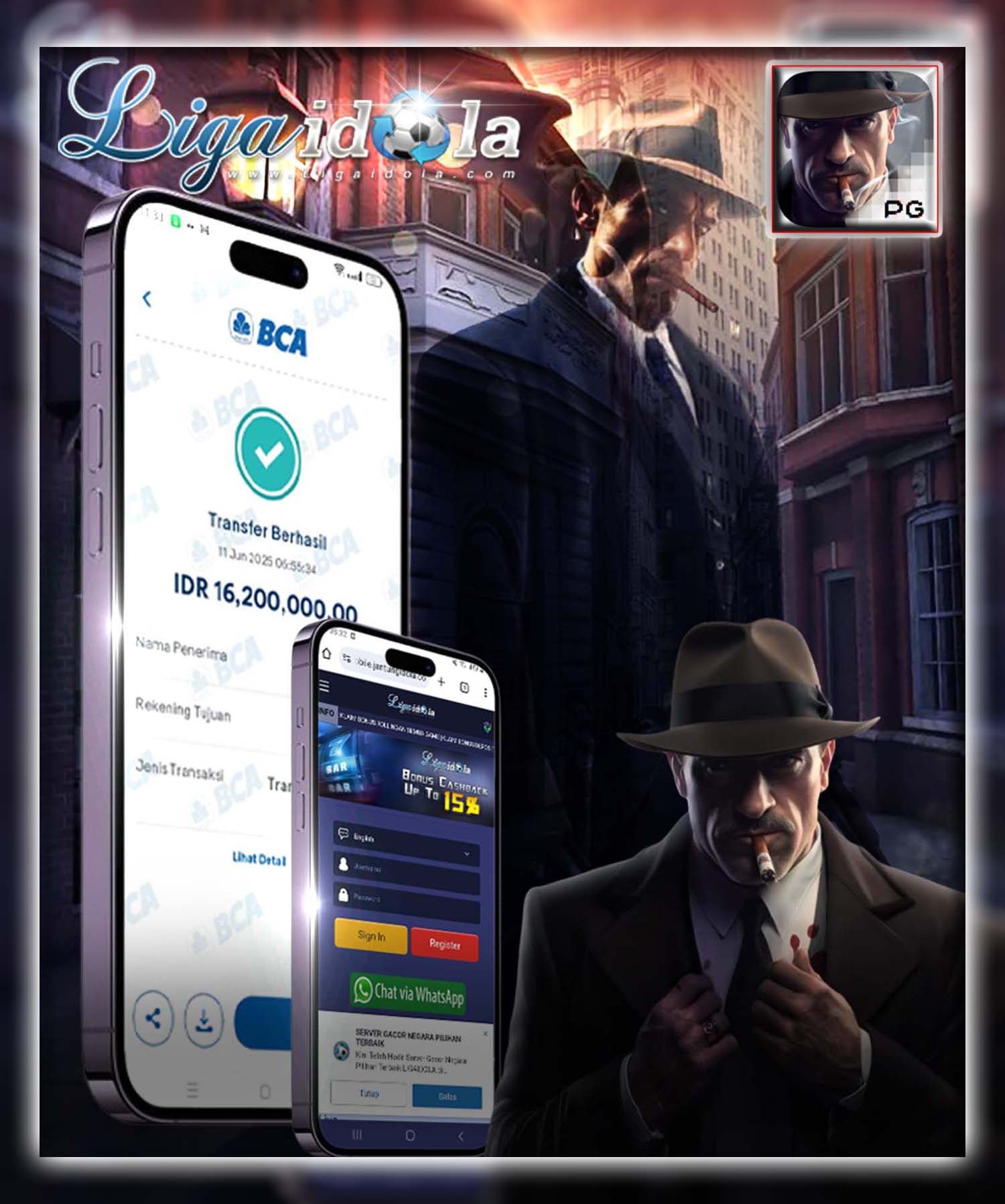 BUKTI KEMENANGAN LIGA IDOLA TANGGAL 11 JUNI 2025