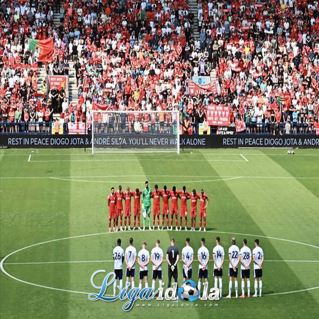 Preston North End vs Liverpool: Tribute Mengharukan untuk Diogo Jota dan Andre Silva
