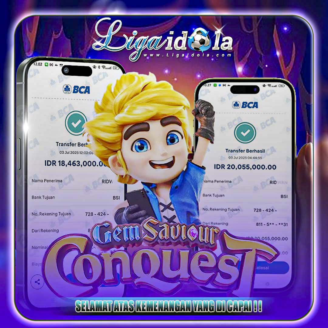 BUKTI KEMENANGAN LIGA IDOLA TANGGAL 03 JULI 2025