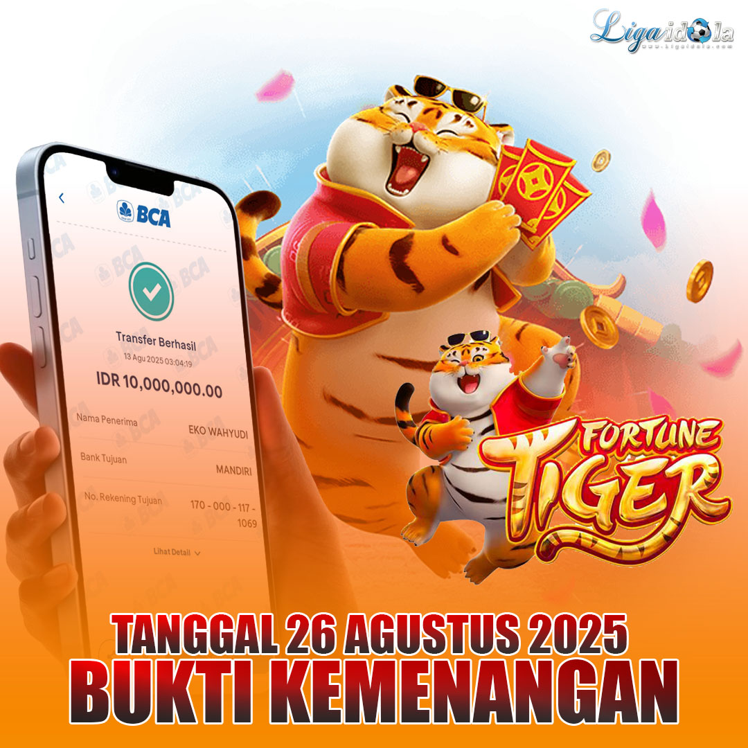 BUKTI KEMENANGAN TANGGAL 26 AGUSTUS 2025