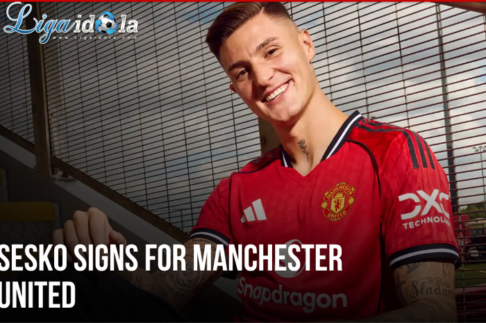 Ruben Amorim Sebut 3 Senjata Mematikan Benjamin Sesko, Yakin Banget Man United Juara Liga Inggris?