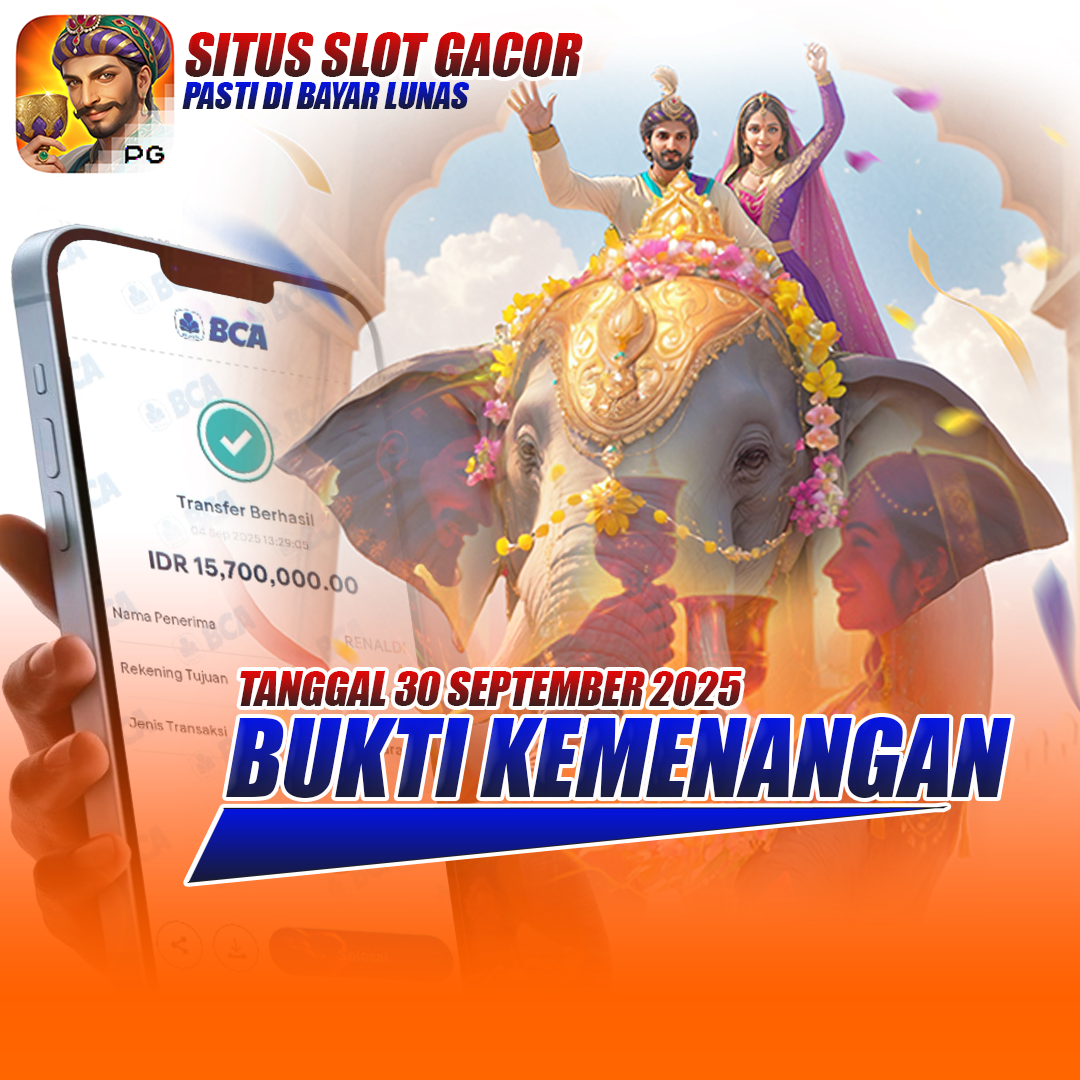BUKTI KEMENANGAN TANGGAL 30 SEPTEMBER 2025