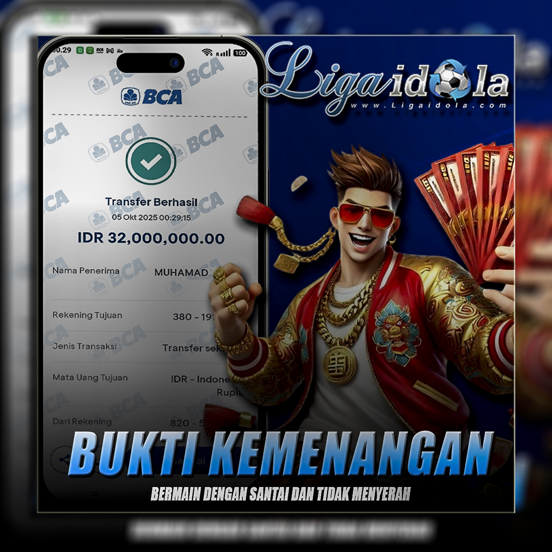 BUKTI KEMENANGAN TANGGAL 05 OKTOBER 2025