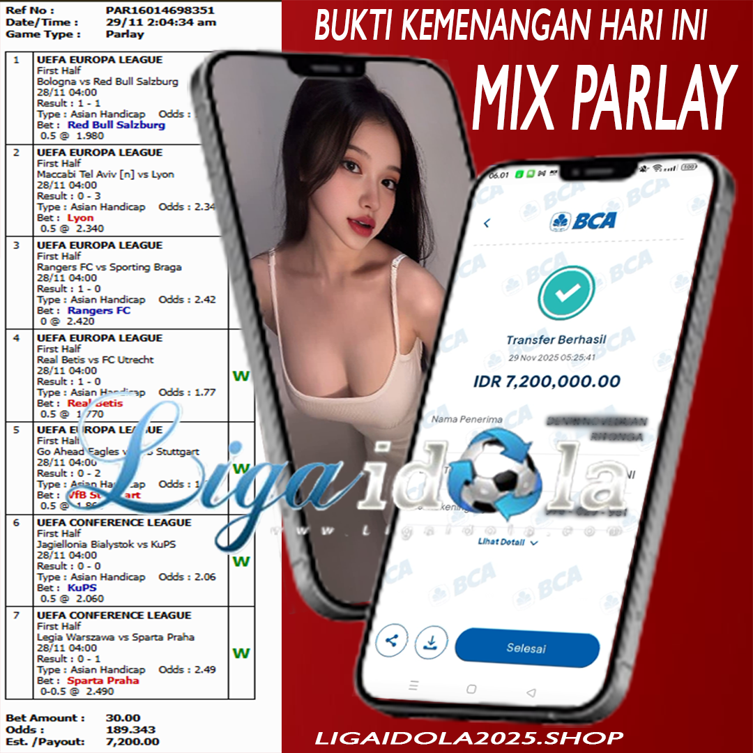 BUKTI KEMENANGAN TANGGAL 29 NOVEMBER 2025