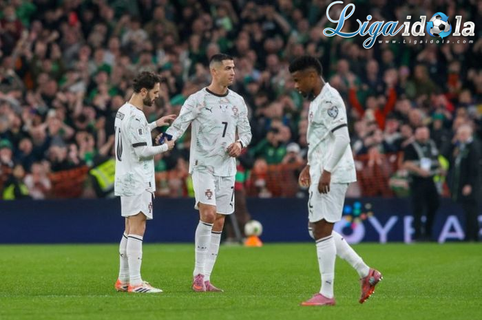Hasil Kualifikasi Piala Dunia 2026 - Portugal Dihancurkan Kakak Kelas Pemain Keturunan Indonesia dan Ronaldo Kartu Merah, Jalan ke Putaran Final Harus Tertunda