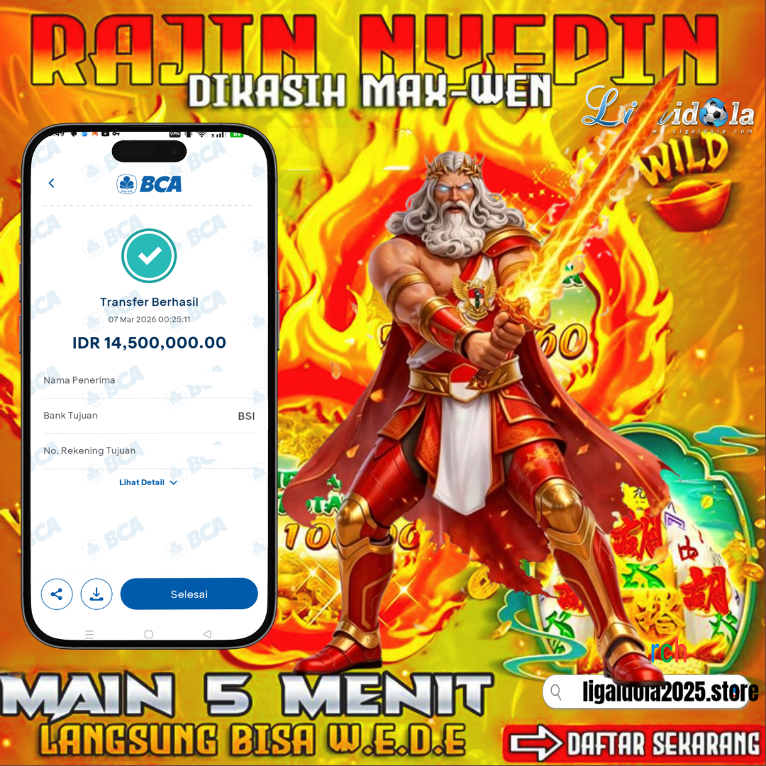 BUKTI KEMENANGAN TANGGAL 07 MARET 2026